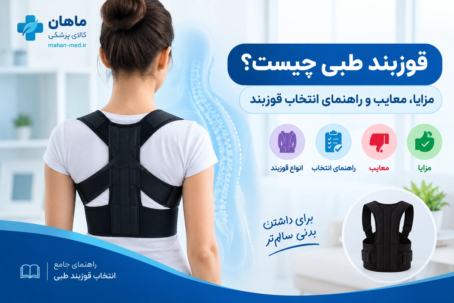 قوزبند طبی چیست؟ مزایا، معایب و راهنمای انتخاب قوزبند